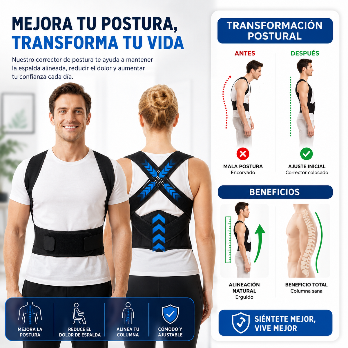 Sistema de Alineación Postural Discreto