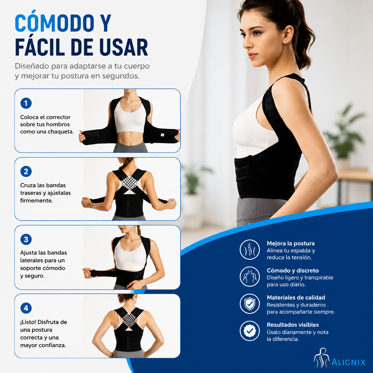 Sistema de Alineación Postural Discreto